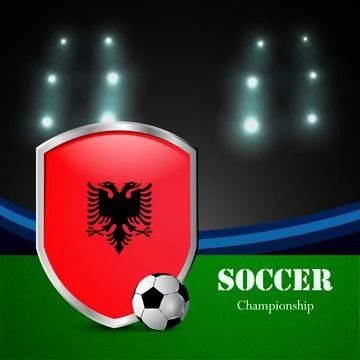 Illustration of elements of Soccer background イラスト素材