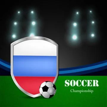 Illustration of elements of Soccer background イラスト素材