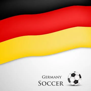 Illustration of elements of Soccer background 스톡 일러스트