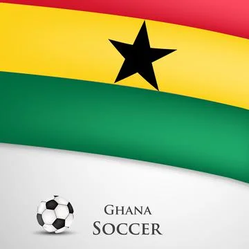 Illustration of elements of Soccer background Stock Illustration