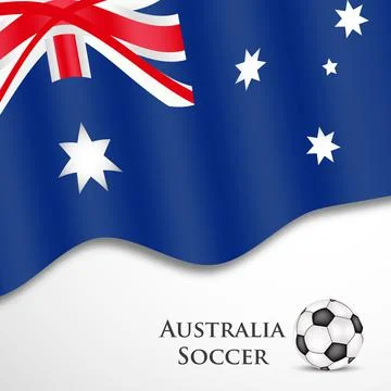 Illustration of elements of Soccer background Stock Illustration