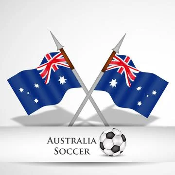 Illustration of elements of Soccer background イラスト素材