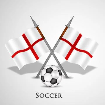 Illustration of elements of Soccer background イラスト素材