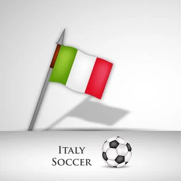 Illustration of elements of Soccer background イラスト素材