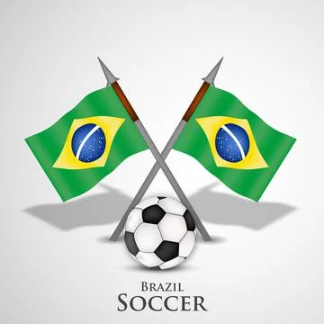 Illustration of elements of Soccer background イラスト素材