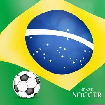 Illustration of elements of Soccer background イラスト素材