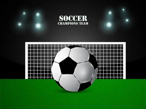 Illustration of elements of Soccer background イラスト素材