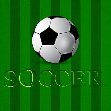 Illustration of elements of Soccer background イラスト素材