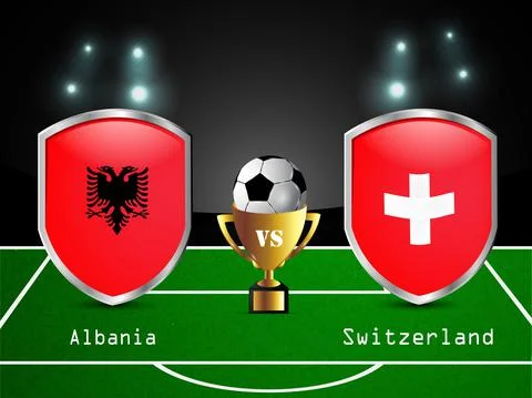 Illustration of elements of Soccer background 스톡 일러스트