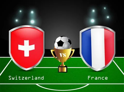 Illustration of elements of Soccer background Stock Illustration