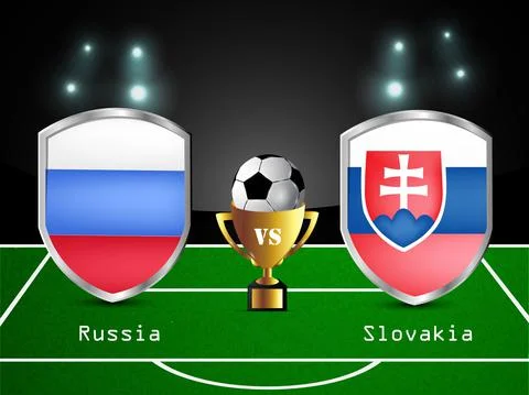 Illustration of elements of Soccer background Stock Illustration