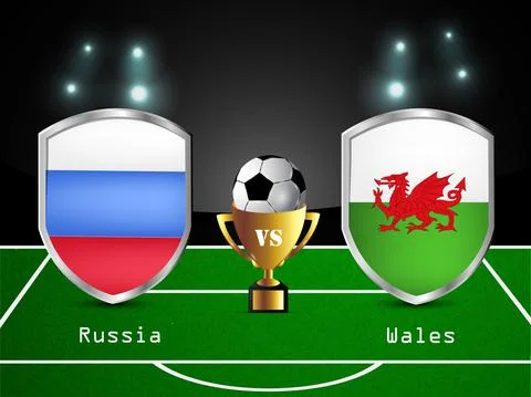 Illustration of elements of Soccer background イラスト素材