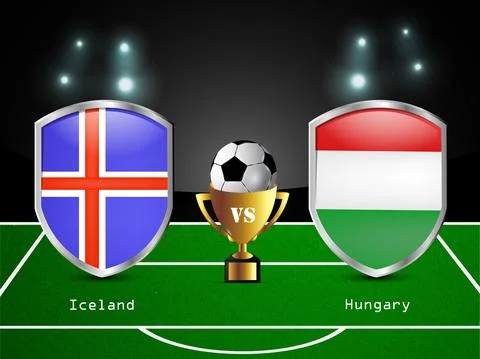 Illustration of elements of Soccer background 스톡 일러스트