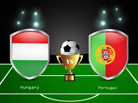 Illustration of elements of Soccer background 스톡 일러스트