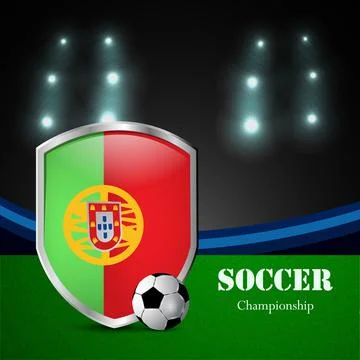 Illustration of elements of Soccer background イラスト素材