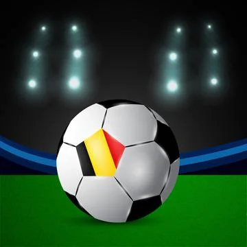 Illustration of elements of Soccer background イラスト素材