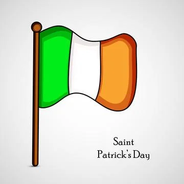 Illustration of elements of St. Patricks Day background Stock Illustration