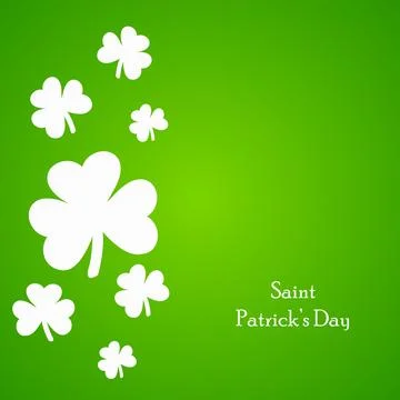 Illustration of elements of St. Patricks Day background Stock Illustration