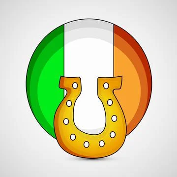 Illustration of elements of St. Patricks Day background Stock Illustration