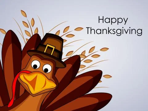 Illustration of elements of thanksgiving background Stock Illustration