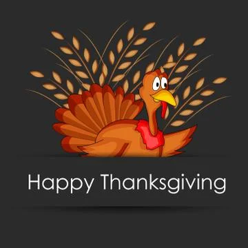 Illustration of elements of thanksgiving background Stock Illustration