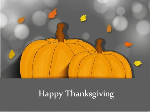 Illustration of elements of thanksgiving background Stock Illustration