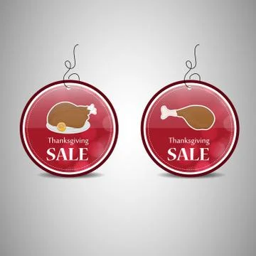 Illustration of elements of thanksgiving background Illustration