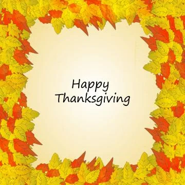 Illustration of elements of thanksgiving background Illustrazione stock