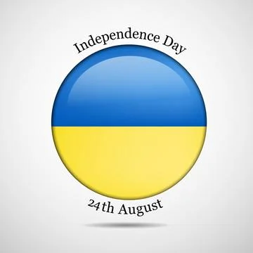Illustration of elements of Ukraine Independence Day Background Illustration
