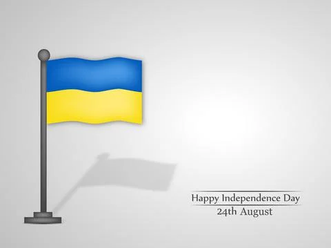 Illustration of elements of Ukraine Independence Day Background Illustration