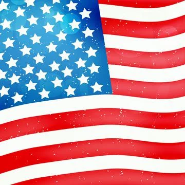 Illustration of elements of USA Constitution Day background Illustrazione stock