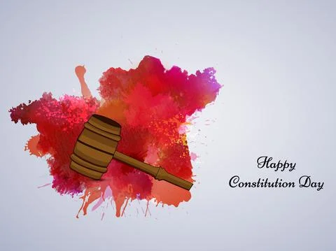 Illustration of elements of USA Constitution Day background 스톡 일러스트