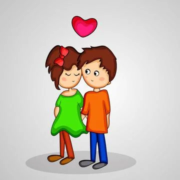 Illustration of elements of Valentine Day background Illustration
