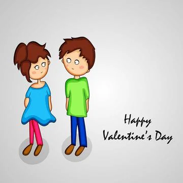 Illustration of elements of Valentine Day background Stock Illustration