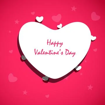 Illustration of elements of Valentine Day background イラスト素材