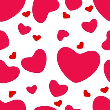 Illustration of elements of Valentine Day background Stock Illustration