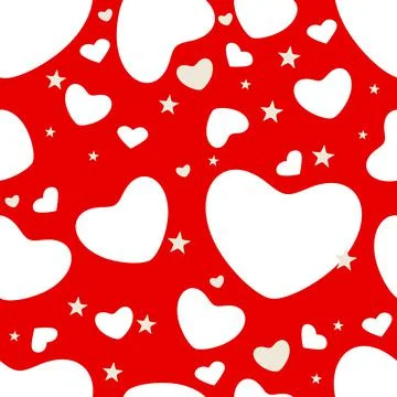 Illustration of elements of Valentine Day background Illustrazione stock