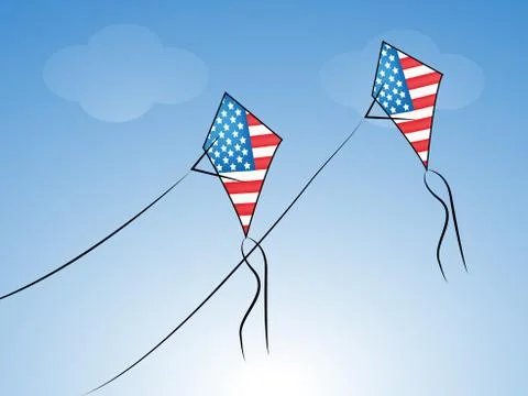 Illustration of elements of Veterans Day Background Illustrazione stock