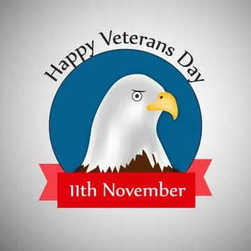 Illustration of elements of Veterans Day Background イラスト素材