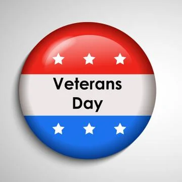 Illustration of elements of Veterans Day Background Stock Illustration