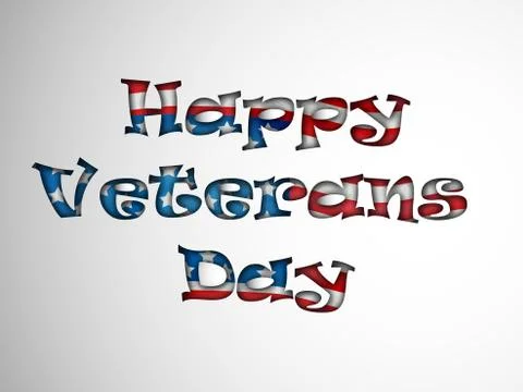Illustration of elements of Veterans Day Background イラスト素材