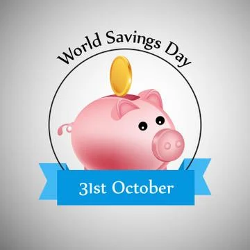 Illustration of elements of World Saving Day Background 스톡 일러스트