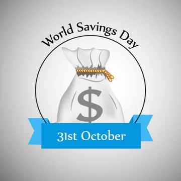 Illustration of elements of World Saving Day Background 스톡 일러스트