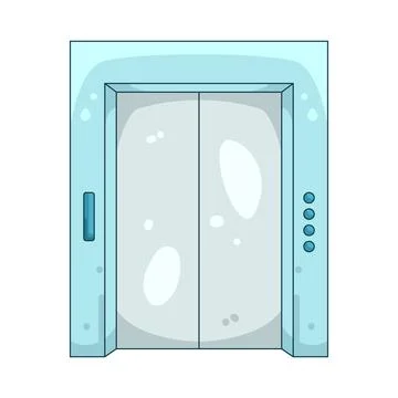 Illustration of elevator Stock Illustration