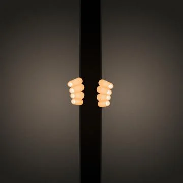 Illustration of elevator stopped Illustrazione stock