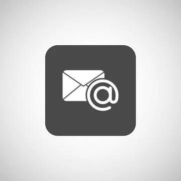 Illustration email  icon outbox flat box inbox 스톡 일러스트