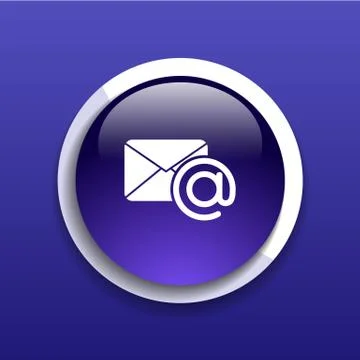 Illustration email  icon outbox flat box inbox 스톡 일러스트