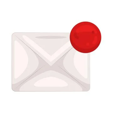 Illustration of email Stock Illustration