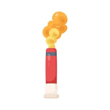 Illustration of emergency flare Stock Illustration