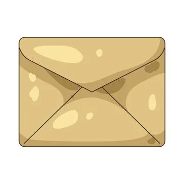 Illustration of envelope Stock Illustration